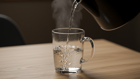 las nutricionistas coinciden: beber agua caliente en ayunas beneficia para la digestion y la hidratacion