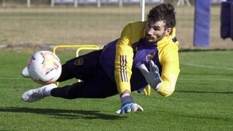 Javier García será el arquero titular de Boca por la Copa Argentina. / Gentileza.