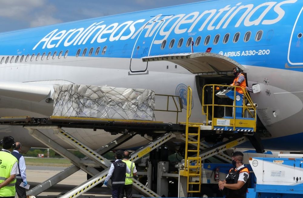 Aerolíneas Argentinas hará este miércoles su cuarto vuelo a Moscú en busca de vacunas - Archivo