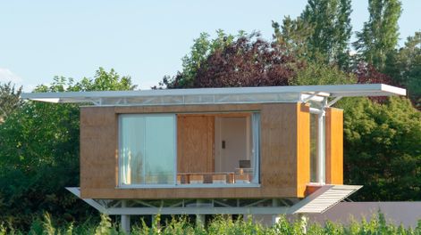 La construcción de una casa donde el 90% de la materia fue moldeada y levantada por las propias manos de su creador.