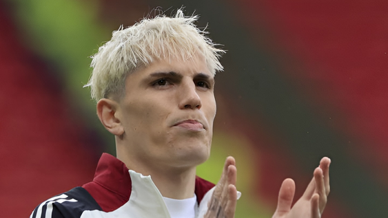 Alejandro Garnacho en la cuerda floja del Manchester United