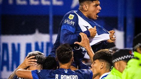 Los Andes | Velez derrotó 1-0 a Tigre y sueña con el título. / Gentileza.