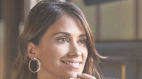 Antonela Roccuzzo cautiva en redes.
