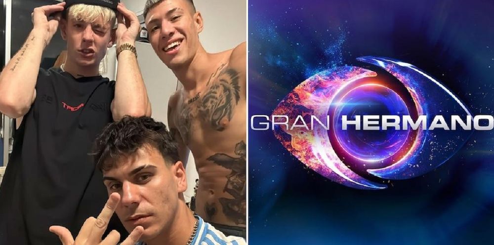Streamers intentaron ingresar a la casa de Gran Hermano y fueron interceptados por la policía. Foto Twitter.