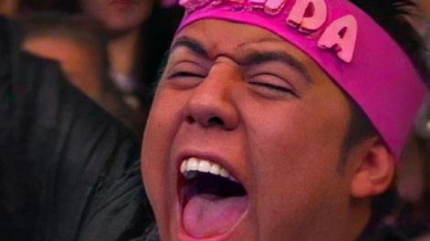 Mariano De La Canal se hizo conocido como el fan de Wanda. (Captura ShowMatch)
