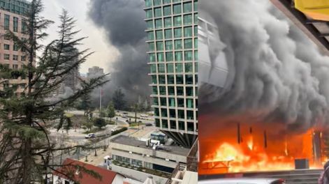 Los Andes | Incendio en Chile. Captura: La Tercera
