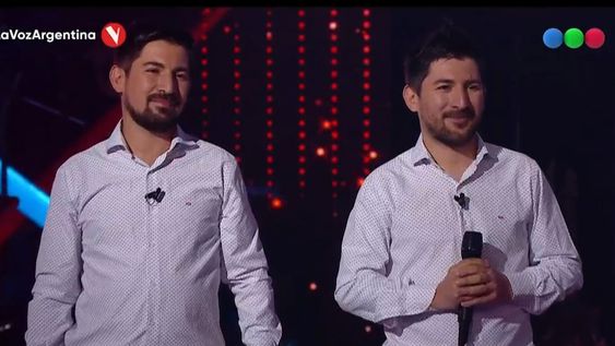 Los hermanos Vilchez en La Voz Argentina.