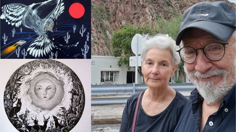 Luis Scafati y Marta Vicente: Nuestro arte se diferencia, pero tiene puntos en común