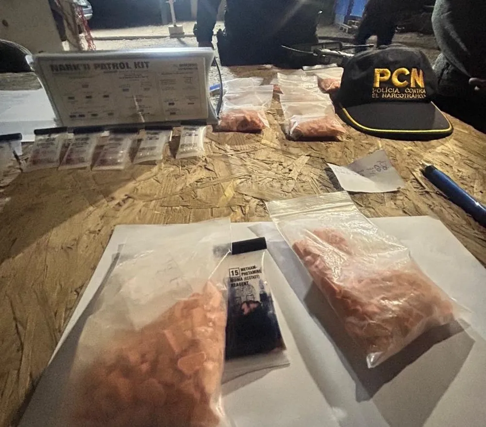 Operativos antidroga en Mendoza: secuestraron ketamina, éxtasis y MDMA y detuvieron a cinco personas.