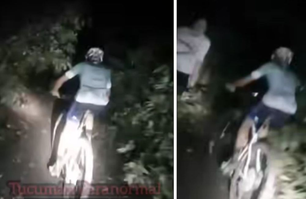 Terror en Tucumán: le apareció un “fantasma” a unos ciclistas mientras bajaban un cerro y generó conmoción