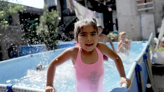Los niños son los más vulnerables en las olas de calor