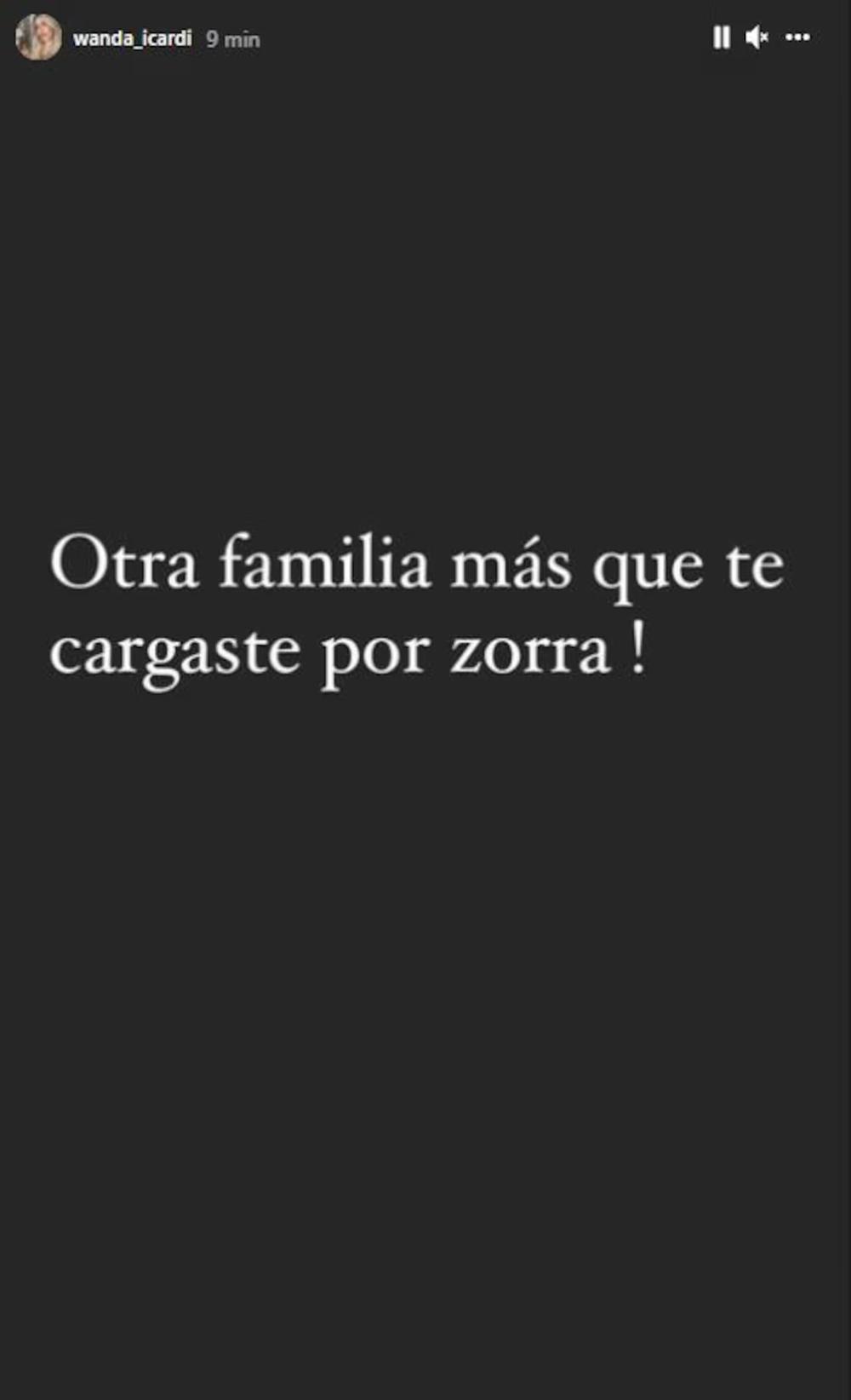 Los mensajes de Wanda Nara contra la China Suárez.