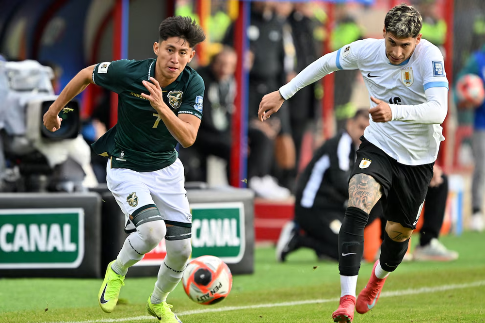 Bolivia - Uruguay, por Eliminatorias Sudamericanas