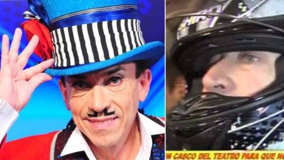 Para evitar a los fanáticos de Xipolitakis, Pachano usa casco