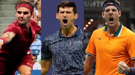 Nadal, Federer, Djokovic y Del Potro; ilustre e invariable podio de la ATP