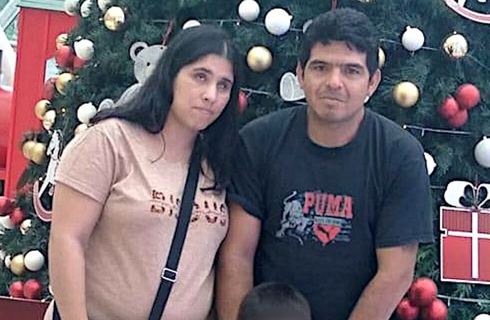 Vanina Gabriela Videla Cinquemani, la víctima, junto a su ex y asesino Esteban Fernando Rodríguez Salva.
