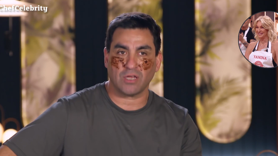 Yanina Latorre y el Turco Husaín se cruzaron en MasterChef Celebrity.