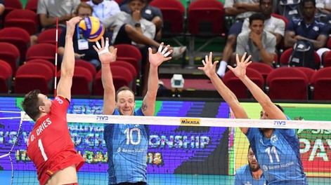 Mundial de Vóley: Argentina perdió en el debut ante Bélgica