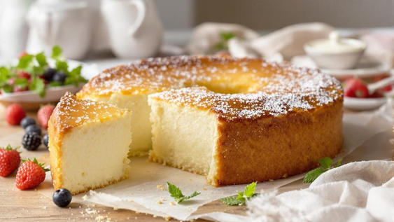 La torta de yogur que solo necesita 2 elementos para hacerla.