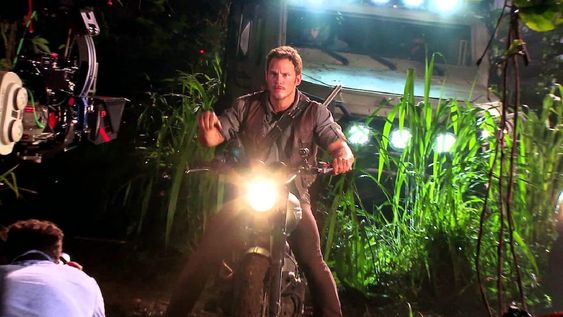 Chris Pratt, el entrenador de dinosaurios
