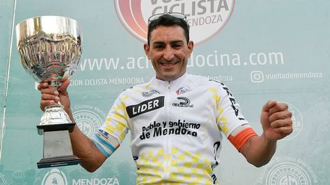 Mendoza 07 de marzo 2021    DeportesUltima etapa de la 45 edicion de la Vuelta Ciclista MendozaPor las rutas y calles  de lavalle, Guaymallen y Ciudad, se disputo la etapa de ciudad.Juan Pablo Dotticiclismo, ciclistica, bicicleta, deportes Foto: Orlando Pelichotti / Los Andes Foto: Orlando Pelichotti / Los Andes
