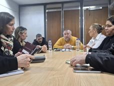 Reunión paritaria entre el Gobierno provincial y ATE.&nbsp;