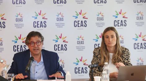 Los Andes | El CEAS se reunió para avanzar en temáticas de desarrollo para Mendoza. El ministro de Gobierno Víctor Ibáñez, y Jimena Estrella, secretaria técnica del CEAS, presidieron el encuentro de más de tres horas.