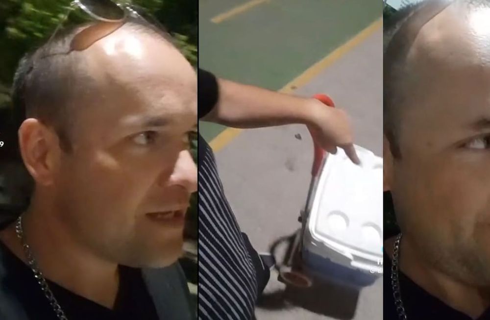 El hombre se lamentó por el hecho y por la actitud de la estafadora. Tiktok @tito8679