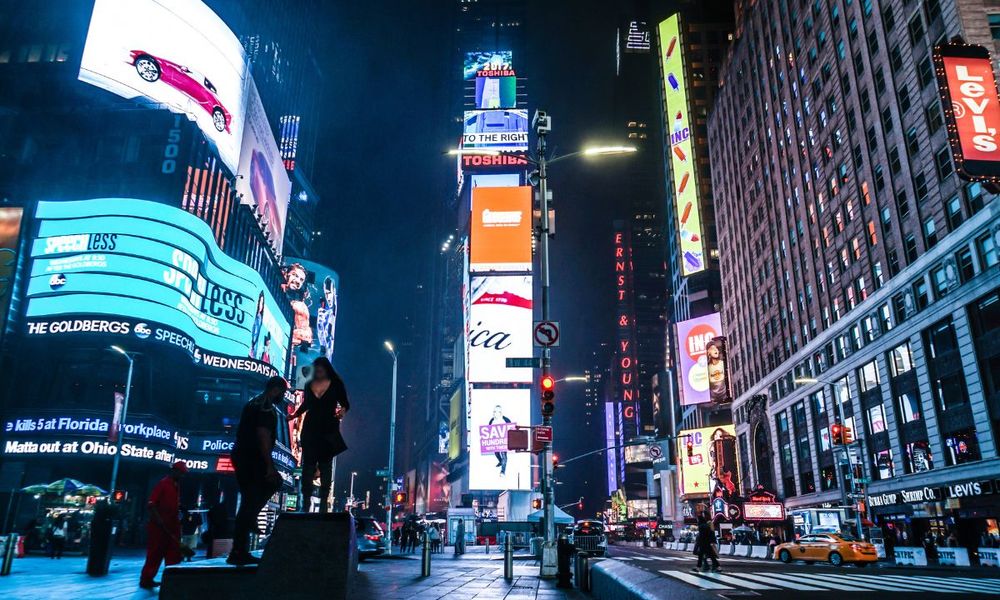 Edificios falsos Nueva York. Fuente: Canva