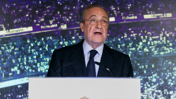 Florentino Pérez, presidente del Real Madrid