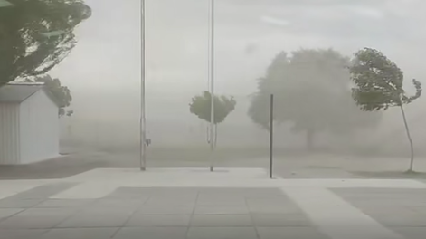 Fuertes ráfagas de viento se sintieron este jueves en Mendoza&nbsp;