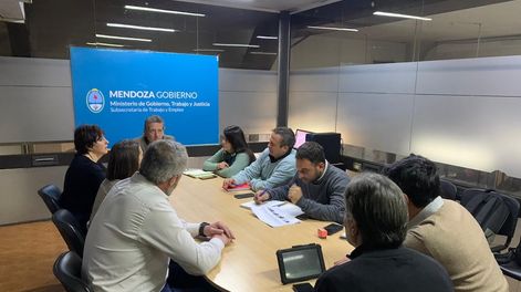 Los Andes | Reunión paritaria del Gobierno con el Sute. Foto: Prensa Gobierno