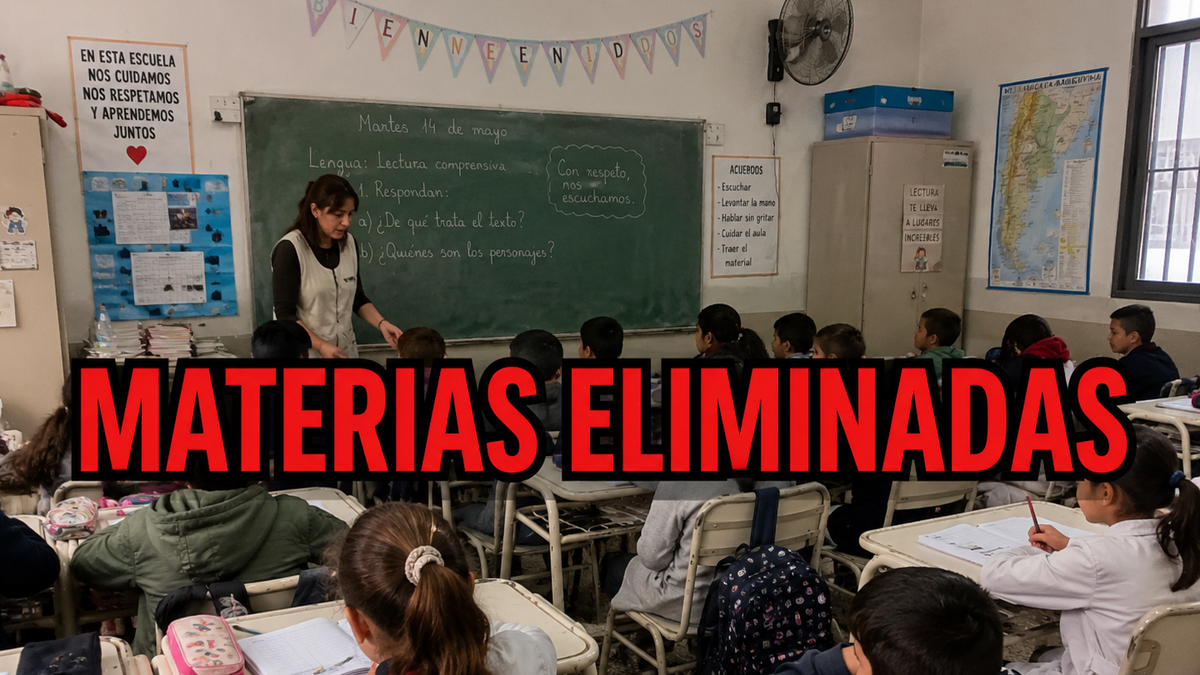 Cambian las escuelas para siempre: el Gobierno eli