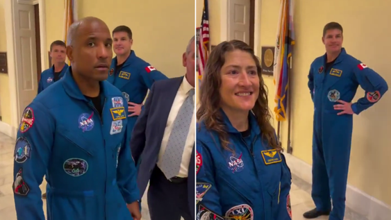 Acusaron a los astronautas de Artemis II de fingir su misión a la Luna y el video se volvió viral: Dejen de mentir.