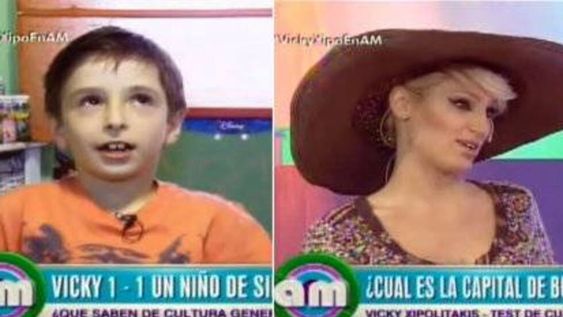 ¿Quién tiene más cultura: un niño de 7 años o Vicky Xipolitakis?