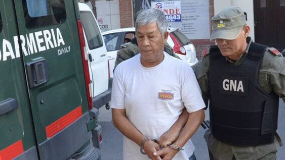 El camionero Héctor Romero fue acusado de homicidio agravado. El hombre negó todo. Foto: Gentileza: La Nación.