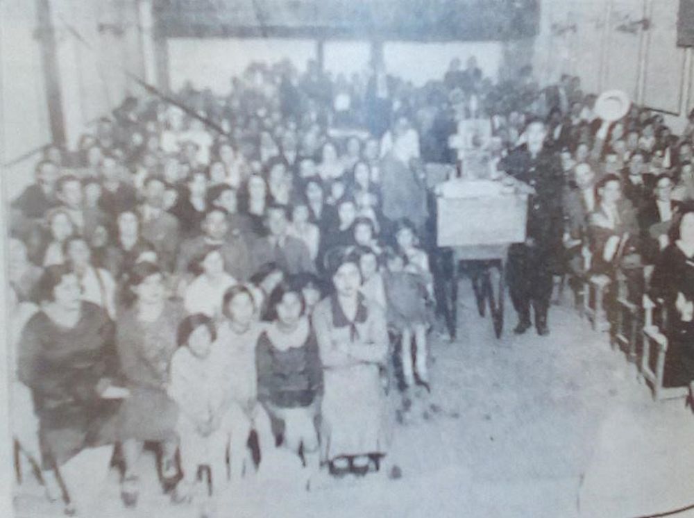 Divulgación. Conferencia sobre profilaxis antituberculosa dictada por el doctor Pedro Notti, en 1931.Fuente: Revista Médica de Cuyo Nº 69-70, nov-dic 1931, pag. 48