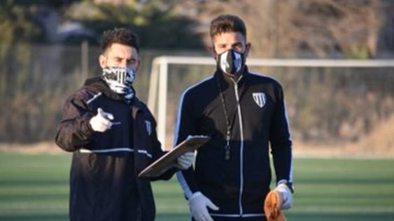 En el día de hoy, volvieron las prácticas del Lobo en su predio. Sin embargo, quedó todo suspendido por un caso de COVID-19. / Gentileza: Prensa GyE.