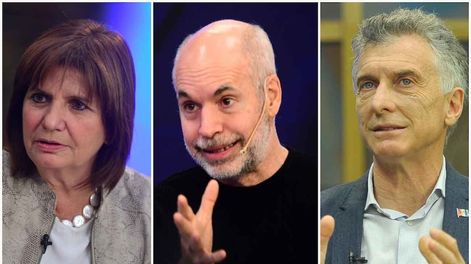 Los Andes | Patricia Bullrich, Horacio Rodríguez Larreta y Mauricio Macri encabezarán una cumbre del PRO (Foto: La Voz)