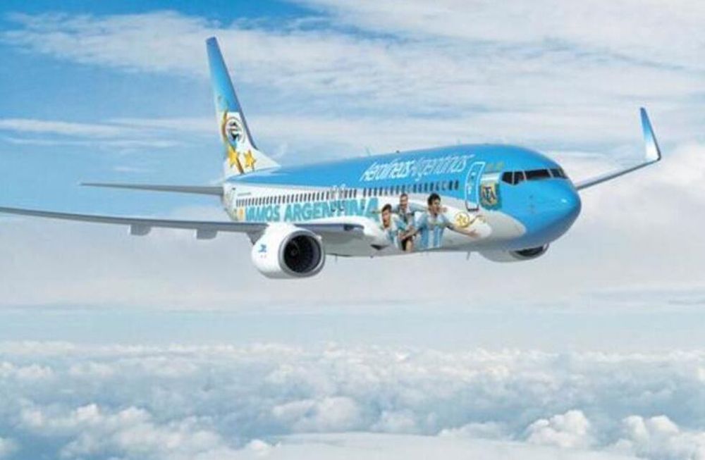 Argentina es el tercer país en el mundo con mayor aumento de reservas aéreas a Rusia