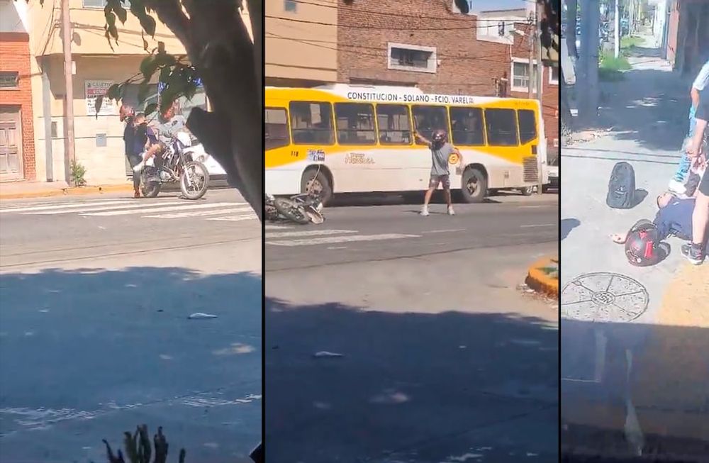 Robo, muerte e indignación en Quilmes. Foto Captura: X