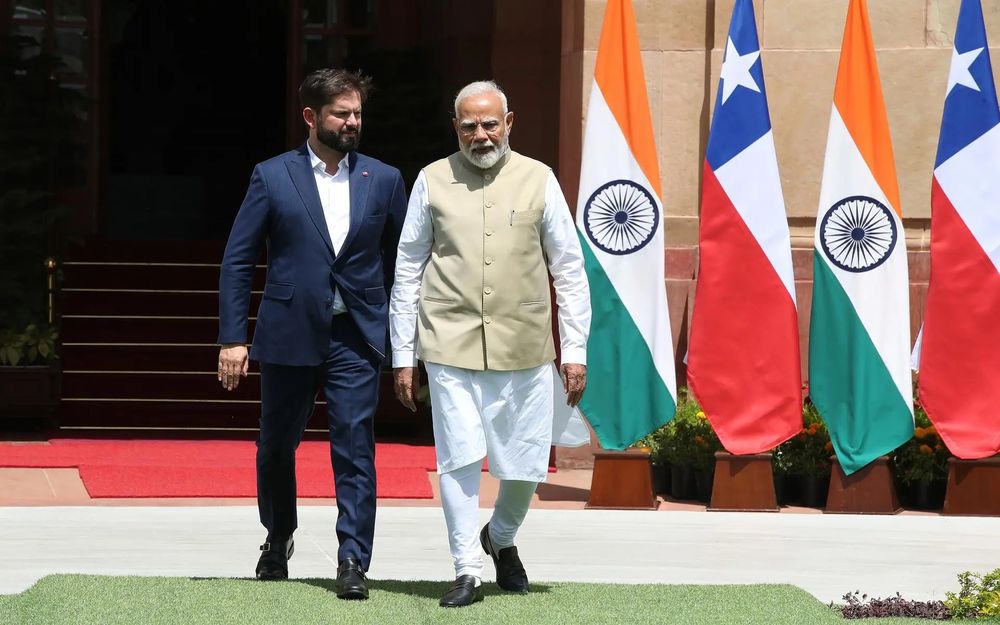 En su viaje a India, Boric dijo que quiere transformar a Chile en la nueva locación para Bollywood&nbsp;&nbsp;
