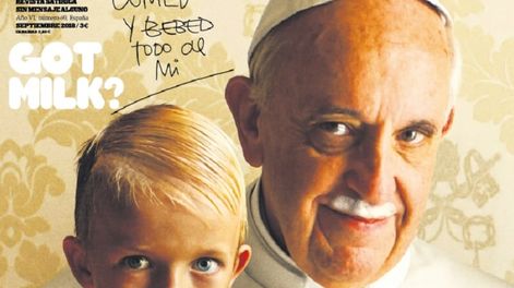 Controvertida portada de una revista española contra el papa Francisco