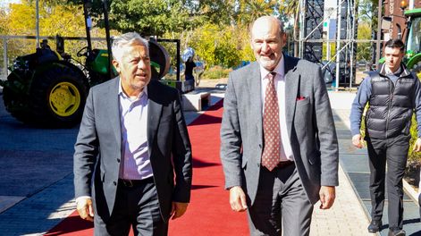 En Sitevinitech, el ministro de Producción de la provincia, Rodolfo Vargas Arizu comentó que las exportaciones vitivinícolas crecieron 20% interanual en abril