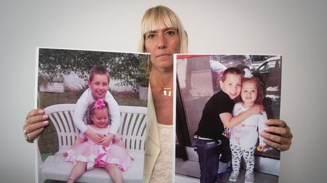 Carla Pagliaricci, mamá de Abril y Agutin Kruk que murieron atropellados en la costanera el 14 de diciembre de 2018. Foto: Ignacio Blanco / Los Andes