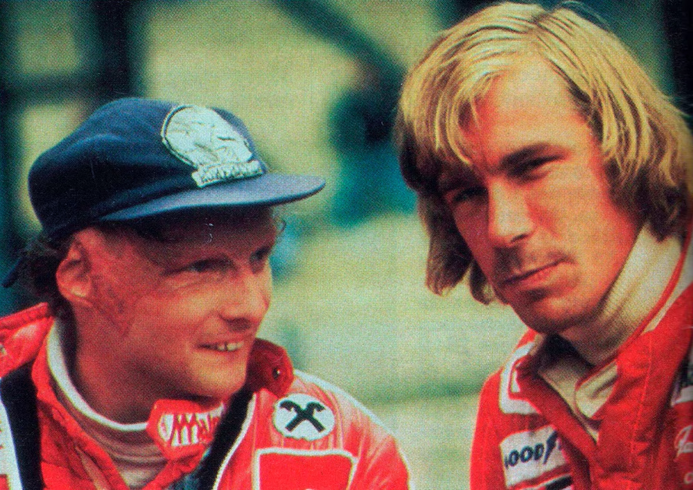 Niki Lauda. He returned to racing forty-two days after the accident. The following year, he became Formula 1 world champion.