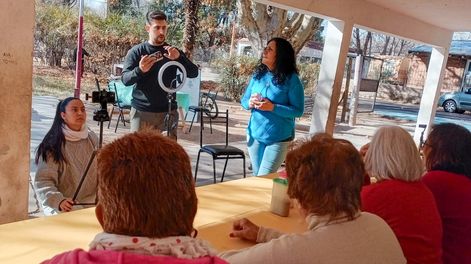 Voces de la Memoria: cámara y acción.