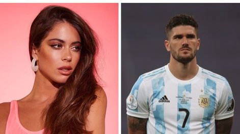 Rodrigo de Paul sorprendido por un grito de un hincha en pleno partido de la Selección Argentina.