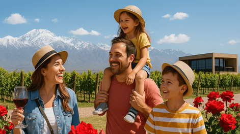 Descubrí como aprovechar los puntos de interés de Mendoza para disfrutar con tu familia.