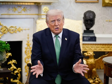 Donald Trump volvió a publicar una imagen junto a Jesús: A la izquierda radical no le va a gustar